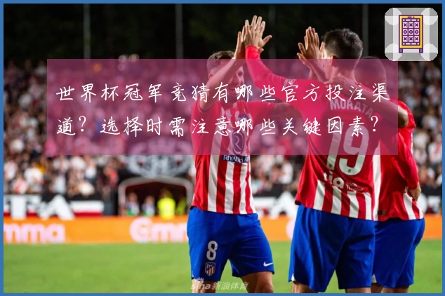 世界杯冠军竞猜有哪些官方投注渠道？选择时需注意哪些关键因素？