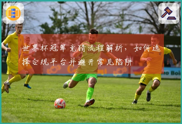世界杯冠军竞猜流程解析，如何选择合规平台并避开常见陷阱