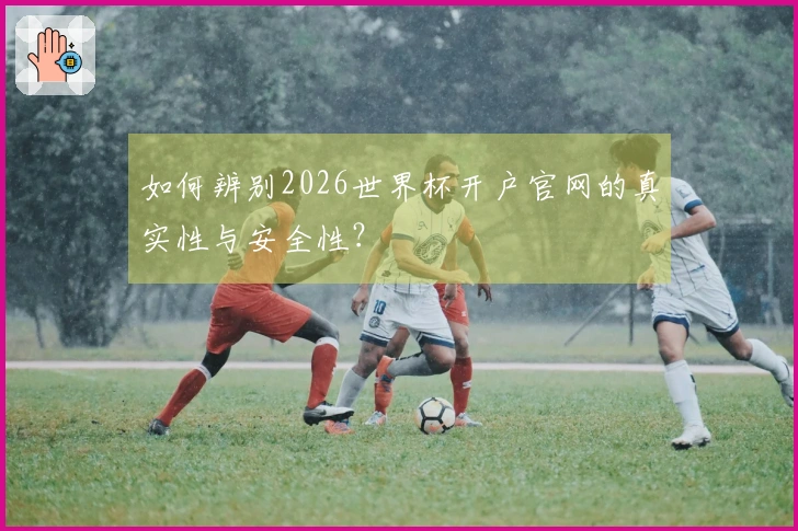 如何辨别2026世界杯开户官网的真实性与安全性？